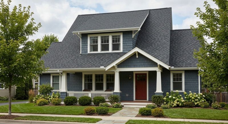 A Frame Roof Installation in Dacula, GA