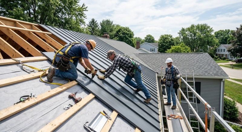 Aluminum Roof Installation in Barrow County, GA