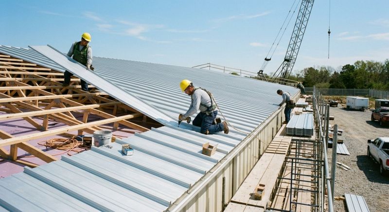 Aluminum Roof Installation in Grayson, GA