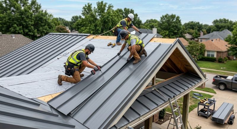 Aluminum Roof Installation in Jefferson, GA