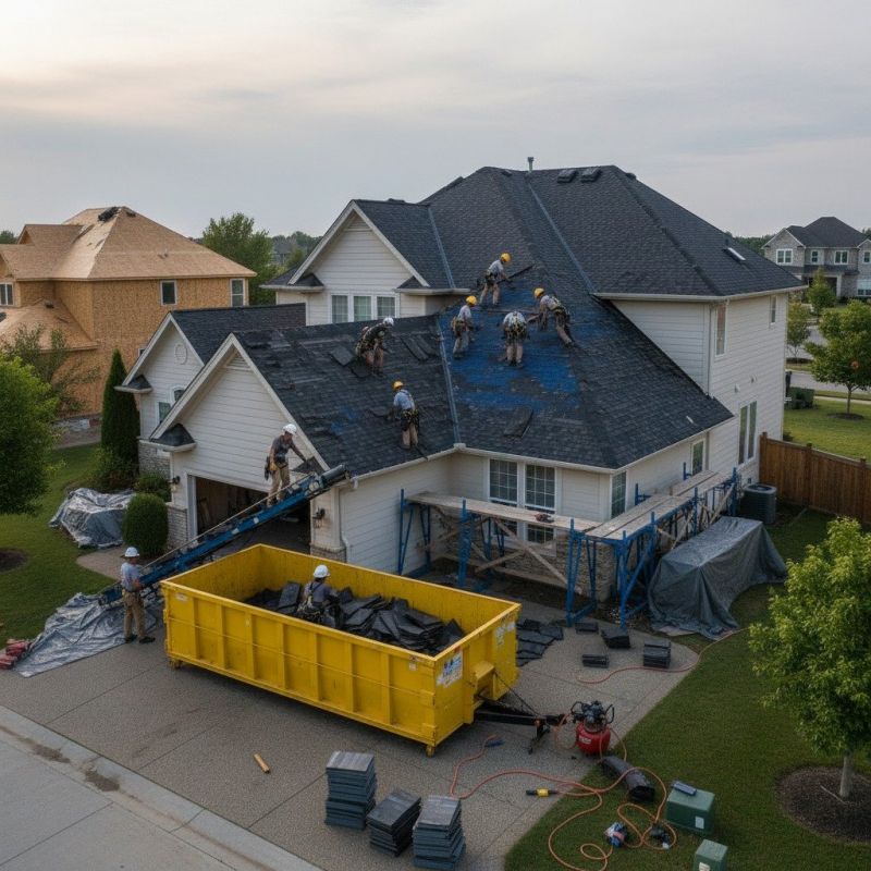 Asphalt Roof Replacement in Auburn, GA