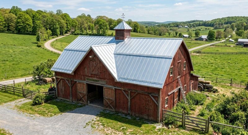 Barn Roof Replacement in Alpharetta, GA