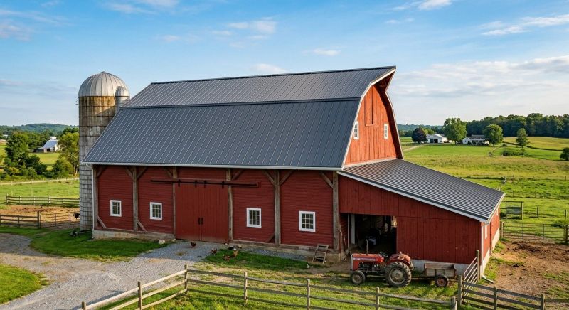 Barn Roof Replacement in Flowery Branch, GA