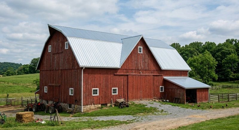 Barn Roof Replacement in Lilburn, GA