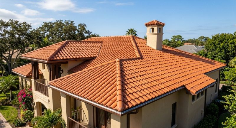 Barrel Tile Roof Installation in Dacula, GA