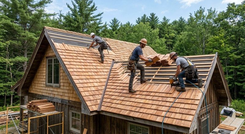 Cedar Roof Installation in Bethlehem, GA