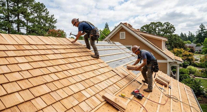 Cedar Roof Installation in Braselton, GA