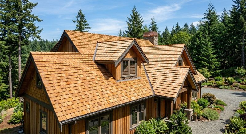 Cedar Roof Installation in Winder, GA