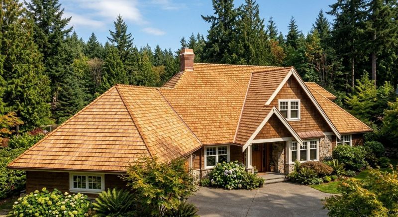 Cedar Roof Installation in Winder, GA