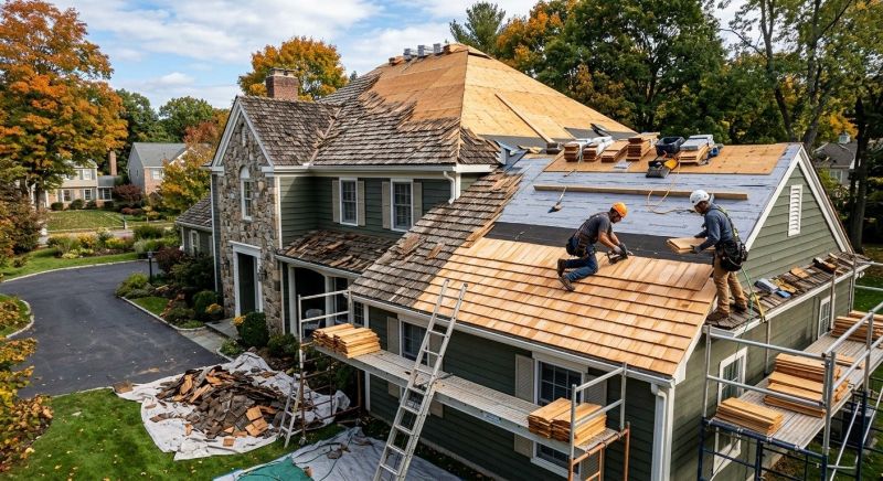 Cedar Roof Replacement in Auburn, GA