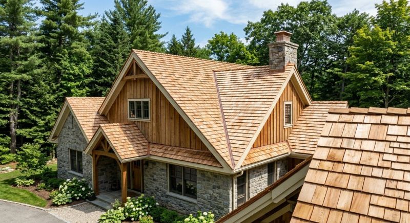 Cedar Shake Roof Construction in Braselton, GA