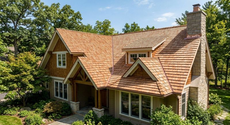 Cedar Shake Roof Construction in Duluth, GA