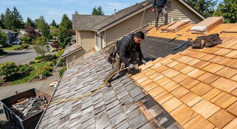 Cedar Shingles Replacement in Hoschton, GA