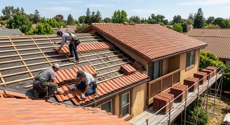 Clay Roof Installation in Jefferson, GA