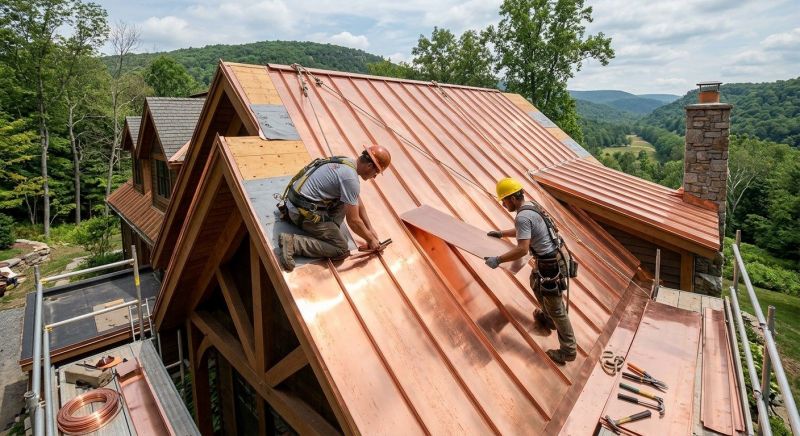 Copper Roof Installation in Dacula, GA