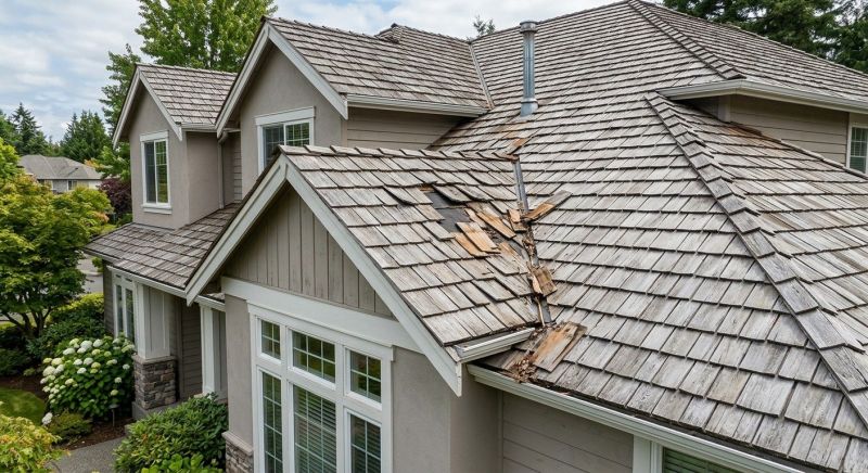 Damaged Roof Replacement in Alpharetta, GA
