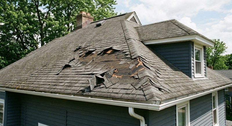 Damaged Roof Replacement in Jackson County, GA