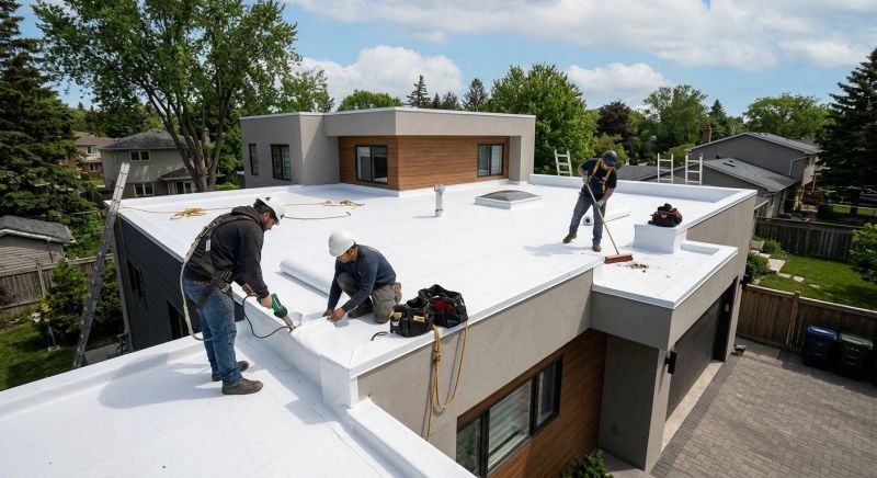 Flat Roof Installation in Gwinnett County, GA