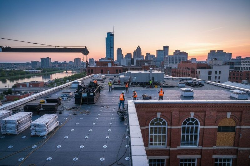 Flat Roof Replacement in Jefferson, GA
