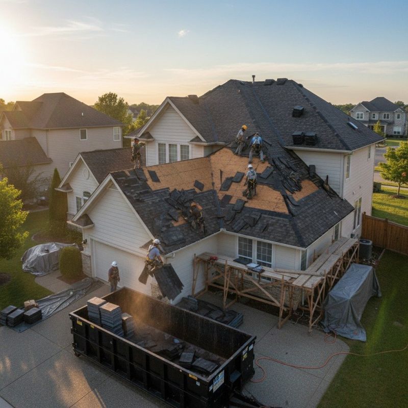 Roof Shingles Replacement in Lawrenceville, GA