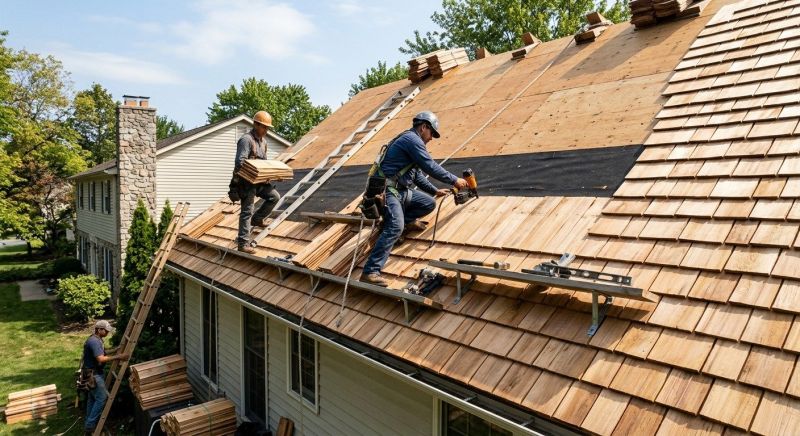 Shake Roof Replacement in Braselton, GA