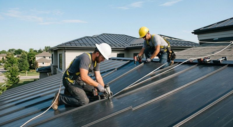Sheet Roofing Installation in Duluth, GA