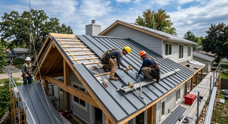 Sheet Roofing Installation in Gwinnett County, GA