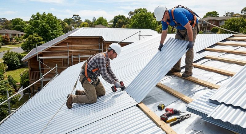 Sheet Roofing Installation in Jackson County, GA