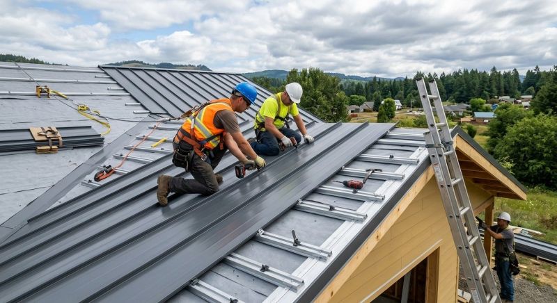 Sheet Roofing Installation in Oxford, GA