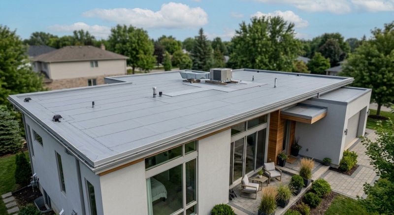 Single Ply Roof Installation in Bethlehem, GA