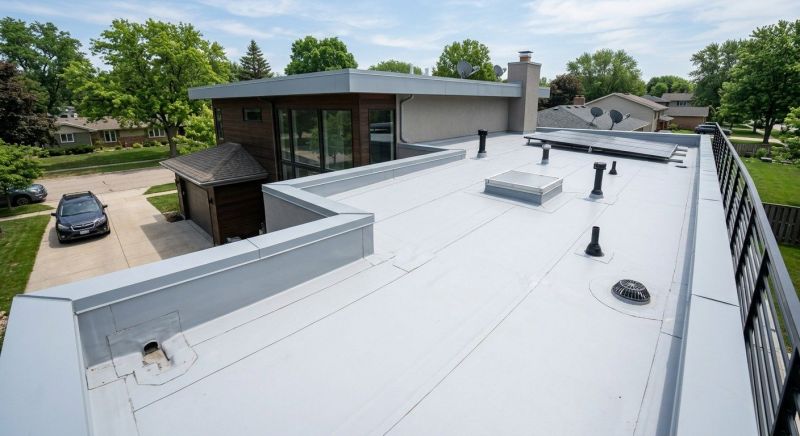 Single Ply Roof Replacement in Oakwood, GA