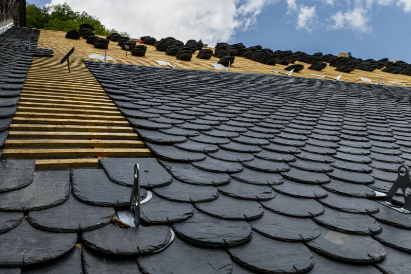 Slate Roof Construction in Suwanee, GA