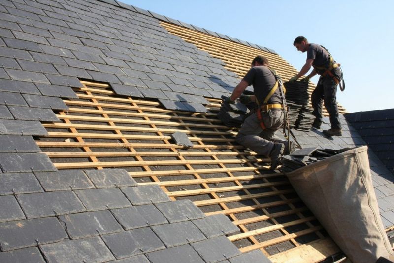 Slate Roof Replacement in Hoschton, GA