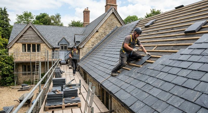 Slate Roofing Service in Dacula, GA