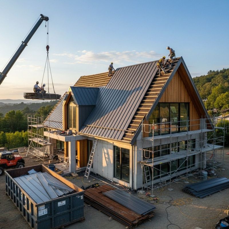 Steel Roof Replacement in Loganville, GA