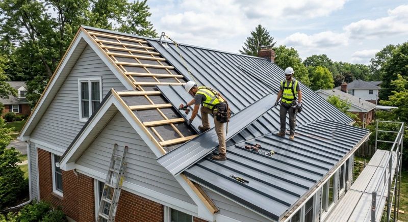 Tin Roof Installation in Barrow County, GA