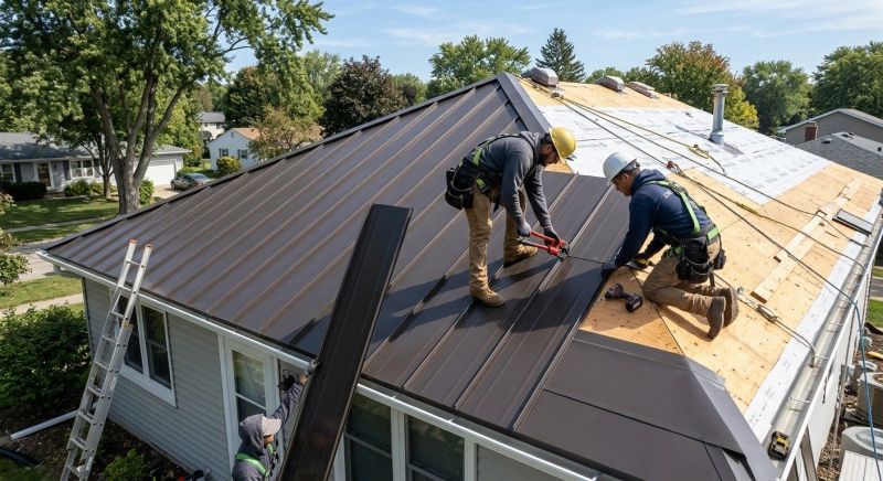 Tin Roof Installation in Winder, GA