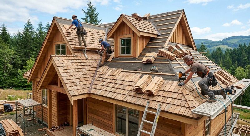 Wood Roofing Installation in Braselton, GA