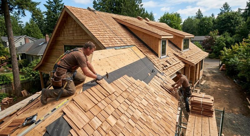 Wood Roofing Installation in Gwinnett County, GA