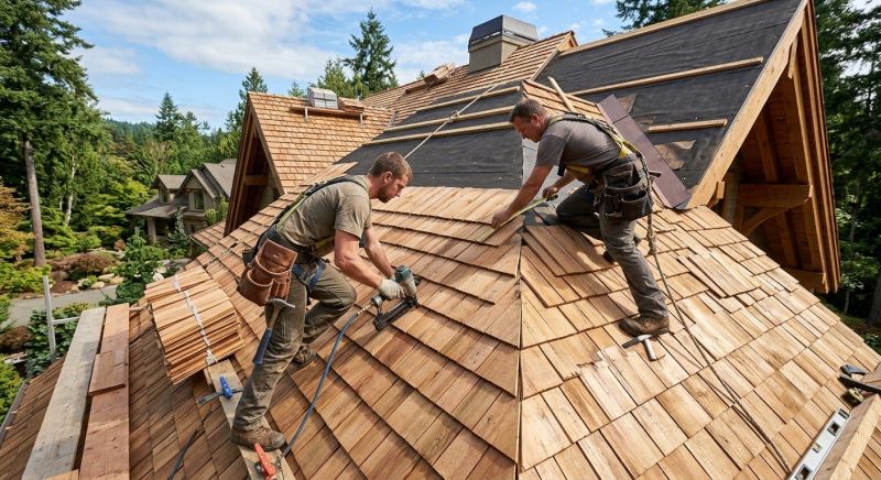 Wood Roofing Installation in Gwinnett County, GA