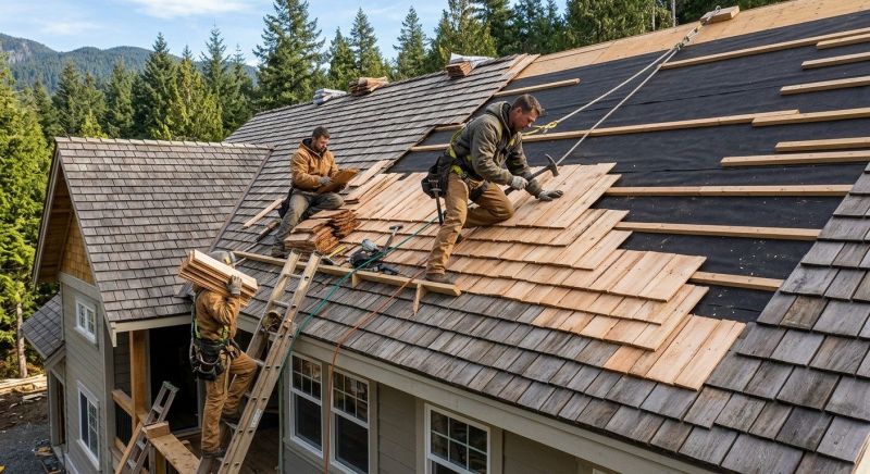 Wood Roofing Installation in Lithonia, GA