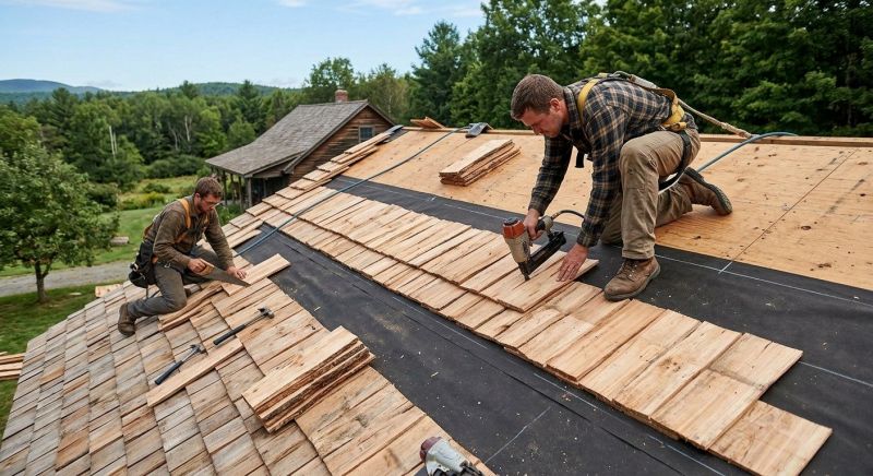 Wood Roofing Installation in Loganville, GA