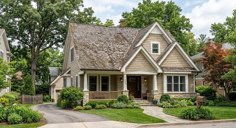 Wood Shake Roof Replacement in Flowery Branch, GA