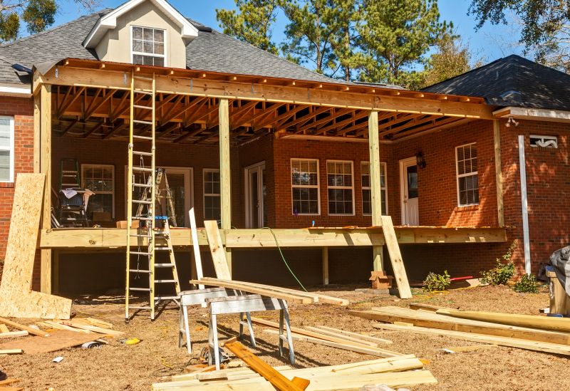 Deck Roof Construction